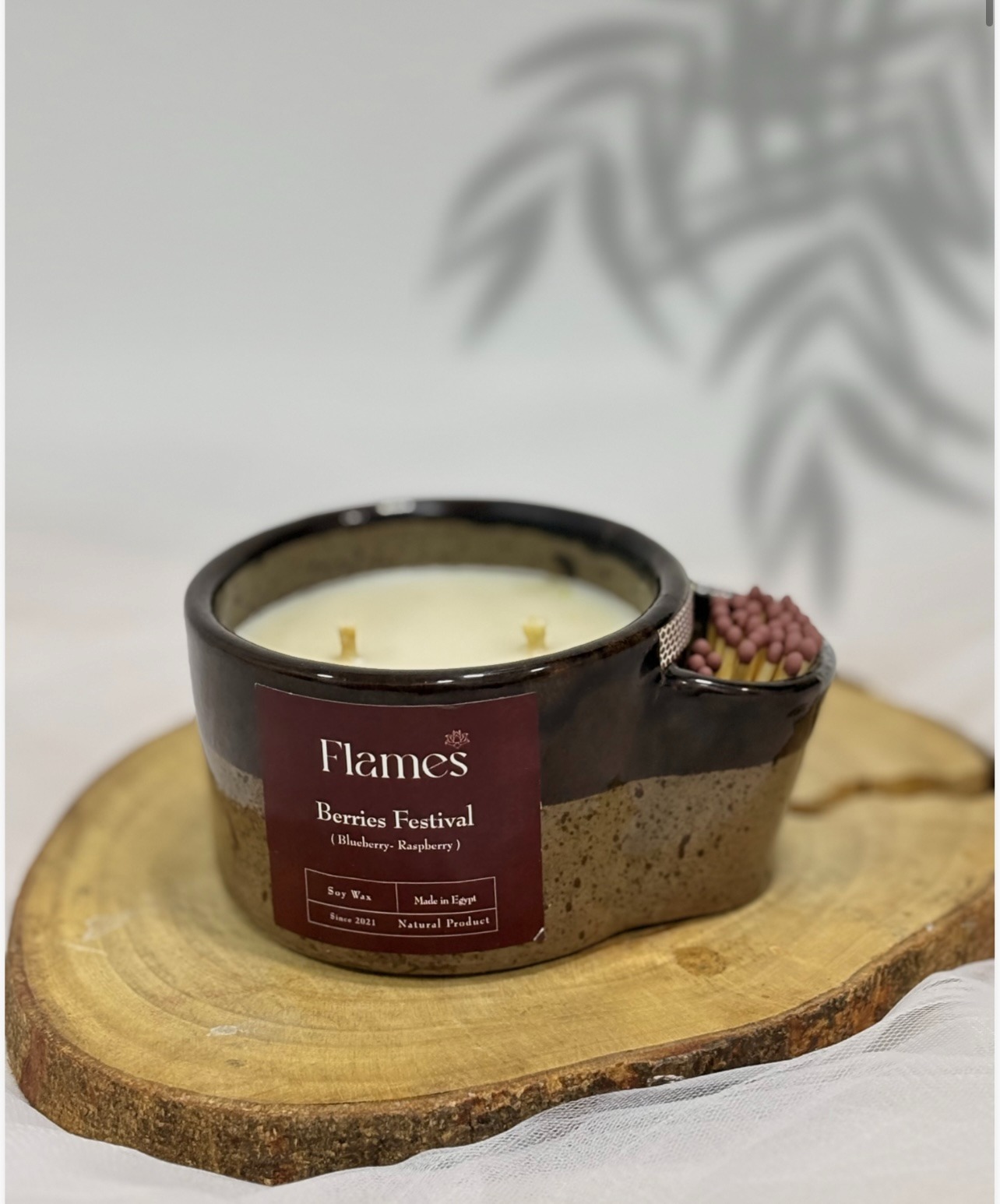 Brown Pottery Pocket Cup 200 Garm